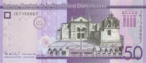 Dominican Republic new date (2019) 50-peso dominicano note